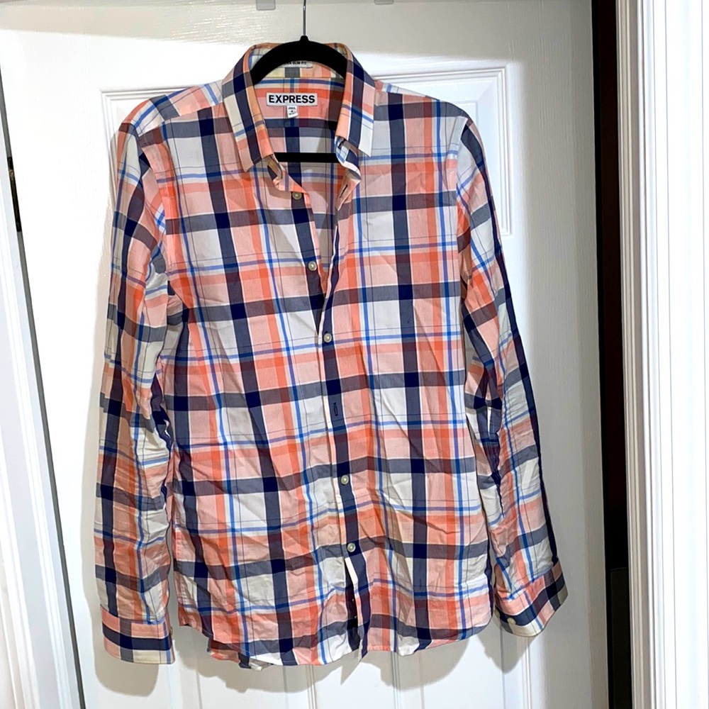 Express Men’s long sleeve dress shirt